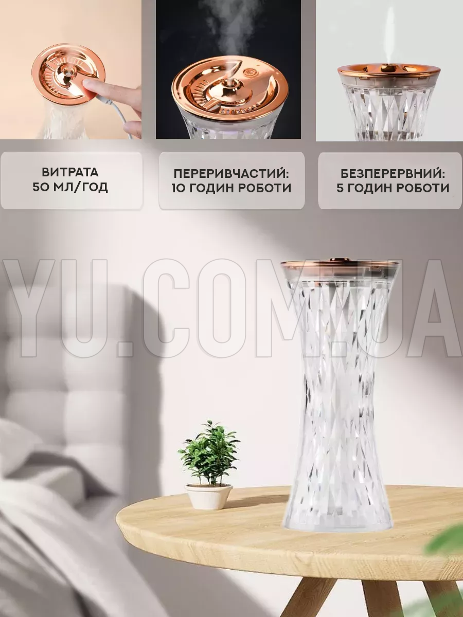 Увлажнитель воздуха-кристальная лампа Air Purifier Crystal Увлажнитель воздуха-кристальная лампа Air Purifier Crystal